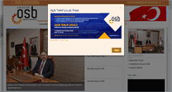 Desktop Screenshot of kayseriosb.org