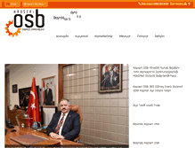 Tablet Screenshot of kayseriosb.org